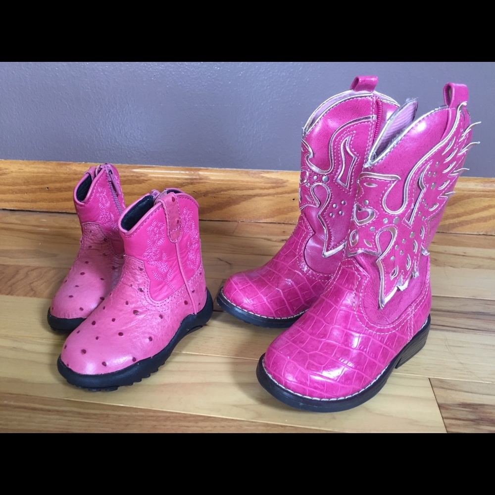 Toddler girl cowgirl boots